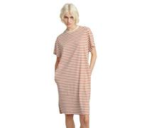 G-Star Women's Printed Loose T-Shirt Dress , Multicolor (antique white/finch stripe D24484-C339-G640), XXL
