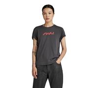 G-Star Women's RAW Dot Top, Grey (grey asphalt D24497-D626-G277), XXS