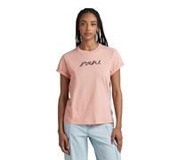 G-Star Women's RAW Dot Top, Pink (deep berry shake D24497-D626-B115), XL