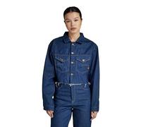 G-Star Women's Relaxed Cropped Cutoff Jacket , Blue (raw denim D24338-D547-001), S