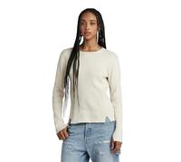 G-Star Women's Ribbed Jumper , Beige/khaki (antique white D24486-D563-G286), XS