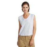 G-Star Women's Riveted Loose Top, White (white D24641-D601-110), XS