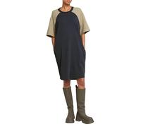G-Star Women's Saddle Sleeve Loose T-Shirt Dress , Multicolour (osaka blue/ensis green D26084-336-H314), M