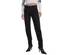 Slim Cargo Pants - Black - Women 27-32