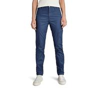 G-Star Women's Slim Cargo Pants, Blue (rank blue D23572-C072-868), 27W / 30L