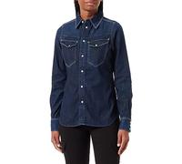 G-Star Women's Slim Denim shirt wmn, Blue (worn in deep sea D23682-D252-G133), S