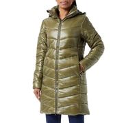 G-Star Women's Slim Hooded Long Coat , Green (shadow olive D24677-D418-B230), XXS
