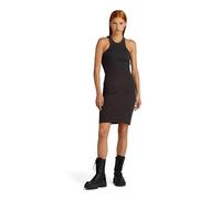 G-Star Women's Slim Ribbed Tank Dress, Black (dk black D24485-D289-6484), XXS