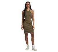G-Star Women's Slim Ribbed Tank Dress, Green (dk shamrock D24485-D289-7159), L