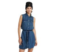 G-star D24872-d548 Sleeveless Dress Blue XS Woman