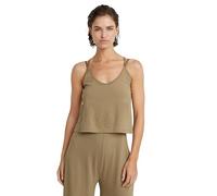 G-Star for woman. D24576-C532-G290 Brown Spaghetti Monkey (XL), Casual, Sleeveless / Straps, Organic Cotton, Sustainable