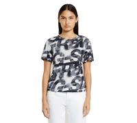 G-Star Women's Sprayed Letters Top, Multicolour (lt chalk sprayed letters D26066-C565-H264), XL