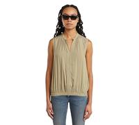 G-star Stand Up Collar Sleeveless Shirt Green L Women