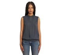 G-STAR Women's Stand Up Collar Top Shirt, Grey (Petrol D24453-d923-860), M