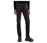 G-Star Women's Strace Straight Jeans, Blue (worn in black vortex D23951-A634-G730), 28W / 32L