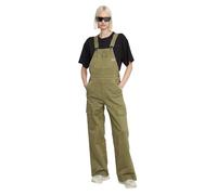 Straight Dungaree - Green - Women M