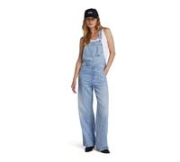 G-star Leg Dungaree Straight Fit Overall Blue XS Women