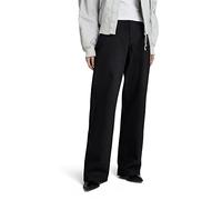 G-Star Women's Stray Ultra High Straight Jeans, Black (pitch black D22068-D291-A810), 30W / 30L