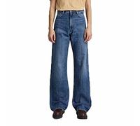 G-Star Women's Stray Ultra High Straight Jeans, Blue (faded capri D22068-C779-D346), 28W / 32L