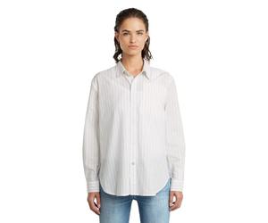 G-STAR Women's Summer Bf LS Wmn Shirt, Plein Air Claire Stripe D26133-d926-h064, XXS