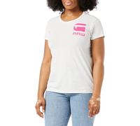G-Star, Women's T-Shirts Tops, Straight, Gyre dialw ao rt wmn s\s, Grey, XS