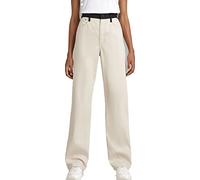 G-Star Women's Tedie Ultra High Straight PM Jeans, Beige (ecru D20999-C525-159), 31W / 34L