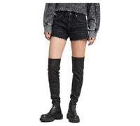 G-star True Raw Edge Denim Shorts Black 29 Women