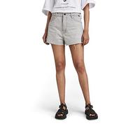 G-Star Women's Type 89 Shorts Cut, Grey (sun faded grey limestone D21414-D109-D127), 24
