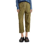 Utility Cropped Pants - Green - Women 26