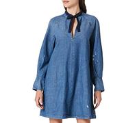 G-Star Women's V-Neck Tunic Dress , Blue (faded aegean blue D19054-C611-C245), S