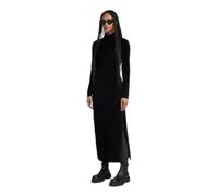 G-star Velvet Slit Long Sleeve Short Dress