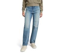 G-Star Women's Viktoria High Straight Jeans, Blue (faded ripped denali blue D23959-D499-G668), 31W / 32L