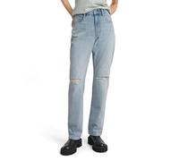 G-Star Women's Viktoria High Straight Jeans, Blue (sun faded ripped mirage blue D23959-D499-G365), 31W / 34L