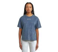 Washed G-Script T-Shirt - Medium blue - Women XXS