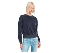 G-Star Women's Washed Lightweight Biker Knitted Sweater, Blue (osaka blue gd D25866-D630-H193), L
