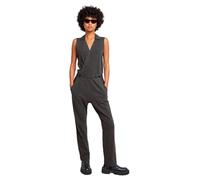 Wrap Jumpsuit - Black - Women XS
