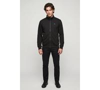 G-Star Zip Stand Up Collar Sweat L/s Dk Black size S | Sweaters Outlet | Men | Black S
