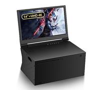 G-STORY 14‘’ Portable Monitor for Xbox Series X 4K Portable Gaming Monitor IPS Screen for Xbox Series X(not Included) with Two HDMI, HDR, Freesync Game Mode Travel (14“&4K For Xbox Series X)