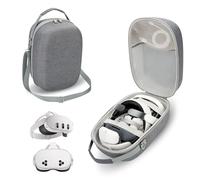 G-STORY Large Carrying Case for Meta Quest 3S/Quest 3 VR Headset, Hard Shell Travel Bag Compatible with Oculus Quest 3, BOBOVR S3 Pro/Kiwi Battery Head Strap, Touch Controllers, PCVR & VR Accessories