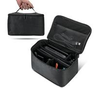 G-STORY Switch2/1/OLED Carrying Case Large Capacity Protective Portable Travel Durable Nylon Game Bag Mesh Pockets for Game Card Accessories,Lightweight Storage Bag Pouch for NS2/1/LOED (Black)