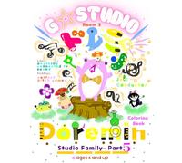 G Studio Room 3 Coloring Book: Doremin Edition: Cute and Funny Creature Coloring Book for Kids: Book 5 Doremin (Studio Family Series)