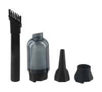 g Suction, Transparent Dust Collection Box, Multi-Use for Car Home Office, Compatible with X3 Fan for Keyboard Desk Interior Cleaning