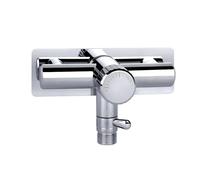 G-Sunny All Metal Single Handle RV Shower Faucet Valve Diverter, Chrome, 4" RV Shower Replacement Valve for Motor Home, Travel Trailer, Camper, Fifth Wheel