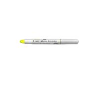 G.T. Luscombe Company, Inc. Bible Mild-Glider Gel Highlighter, Bible Study, No Bleed Solid, No Smearing or Fading, Long Lasting, Translucent Color Dry Marker, Mild Yellow