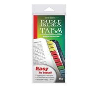 G.T. Luscombe Company, Inc. Rainbow Verse Finder Bible Tabs | Easy to Install, Self-Aligning, Just Press & Stick | Color-Code | Horizontal Text | Complete Set of Tabs for The Old & New Testaments