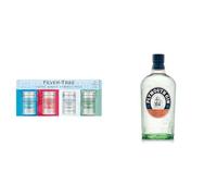 G&T Variety Bundle - Fever-Tree Tonic Water Variety Pack (24x150ml) and Plymouth Original Botanical Dry Gin (70cl)