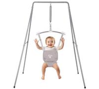 G TALECO GEAR Baby Jumper with Stand, Baby Exerciser for 6-24 Months, Grey
