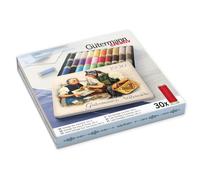 G?termann creativ Nostalgic Box containing 30 spools of Sew-all Thread in different colours
