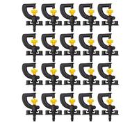 G Type Atomizing Nozzles Professional Humidification Cooling Misting Nozzles for Farm Garden Outdoor 20pcs PP Material (Rotary Microspray)
