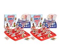 G uess Who I Am Bible Detective Game 2025 - Interactive Family Board Game with Life Story Cards, Bible Trivia fr Kids & Adults, Christian Educational Puzzle for Family Nights & Sunday School Activity